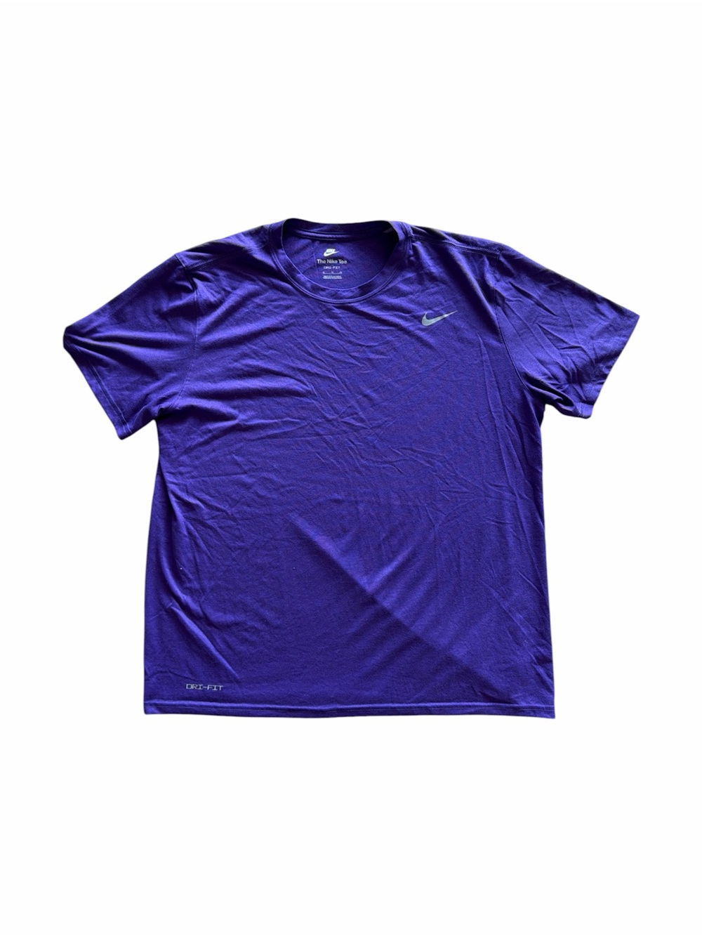 Nike Dri-FIT The Nike Tee Purple Athletic Training Shirt Men’s XL